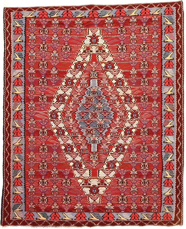 Kelim Teppich  150x124 - Image 1
