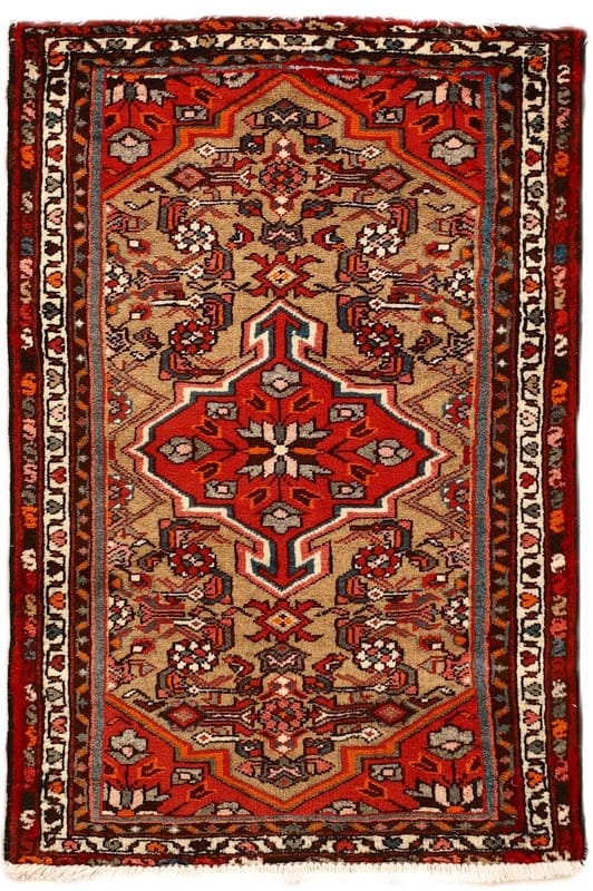 Hamadan Teppich 95x63 - Image 1