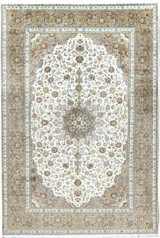 Kashan Carpet 350x244 - Image 1