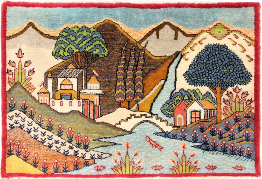 Keshan Teppich 88x58 - Image 1
