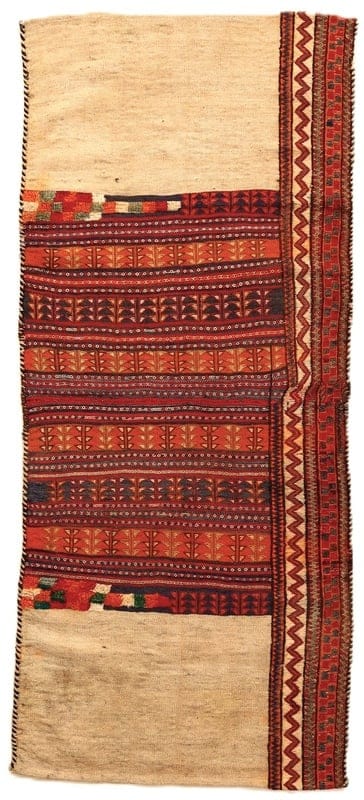 Antique Kelim Fars Teppich 230x96 - Image 1