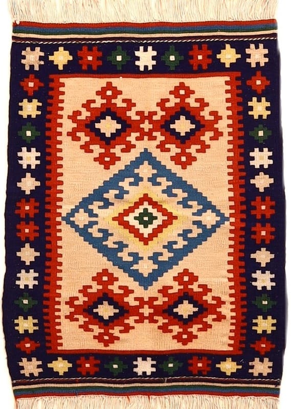 Kilim Carpet  87x62 - Image 1