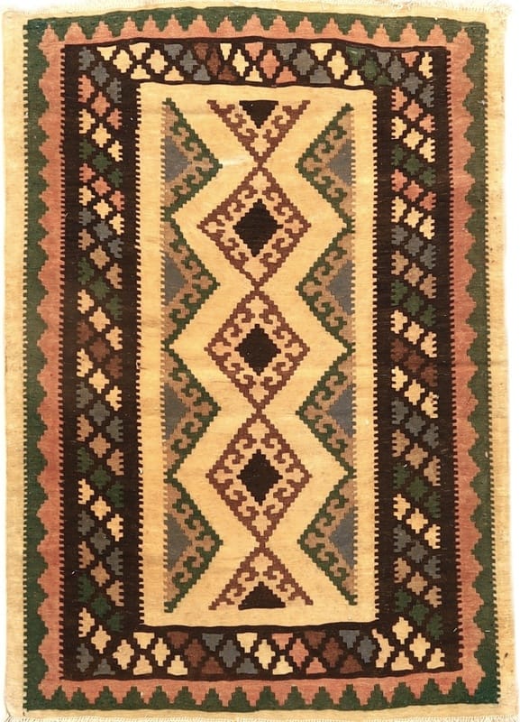 Kelim Fars Teppich 135x95 - Image 1