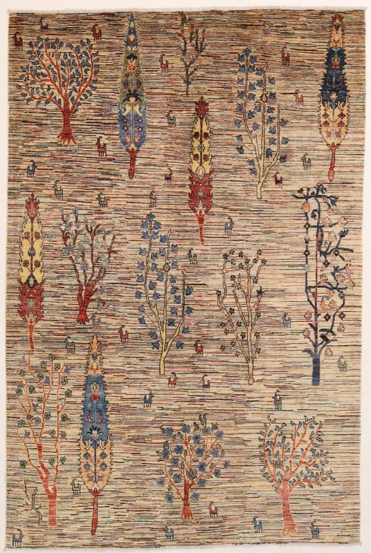 Gabbeh Teppich 301x200 - Image 1