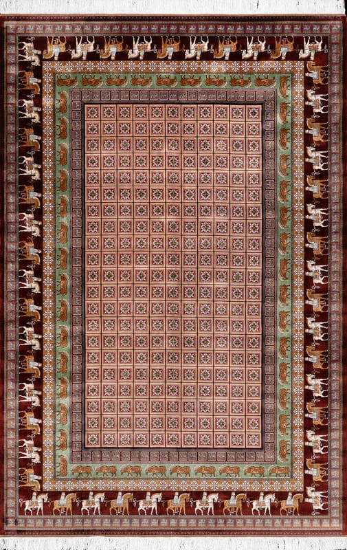 Ghom Dahlia Teppich  290x200 - Image 1