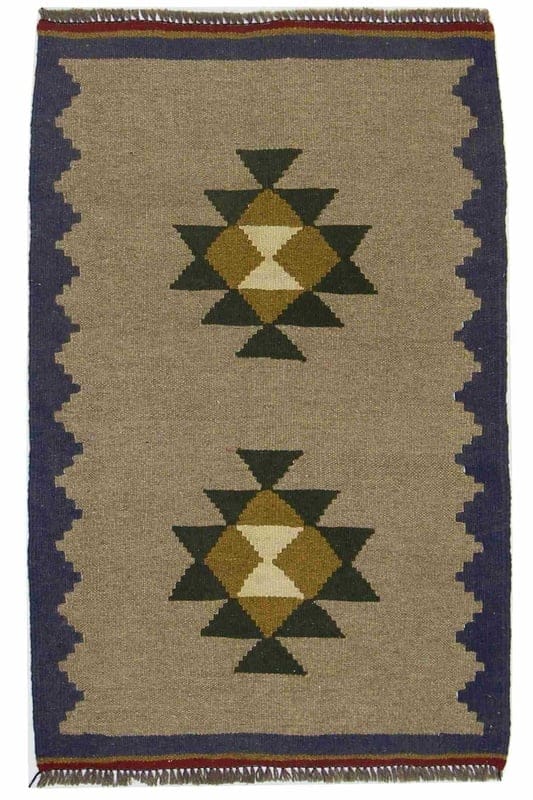 Kelim Teppich 96x59 - Image 1