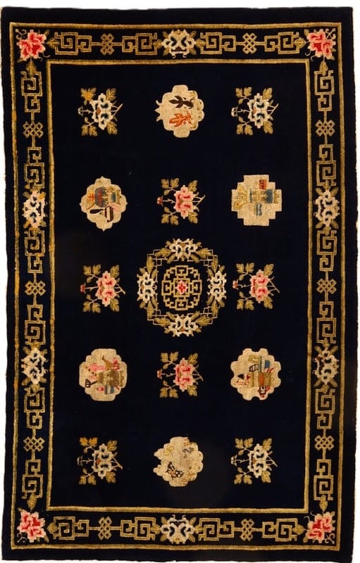 Antique China Teppich 210x134 - Image 1
