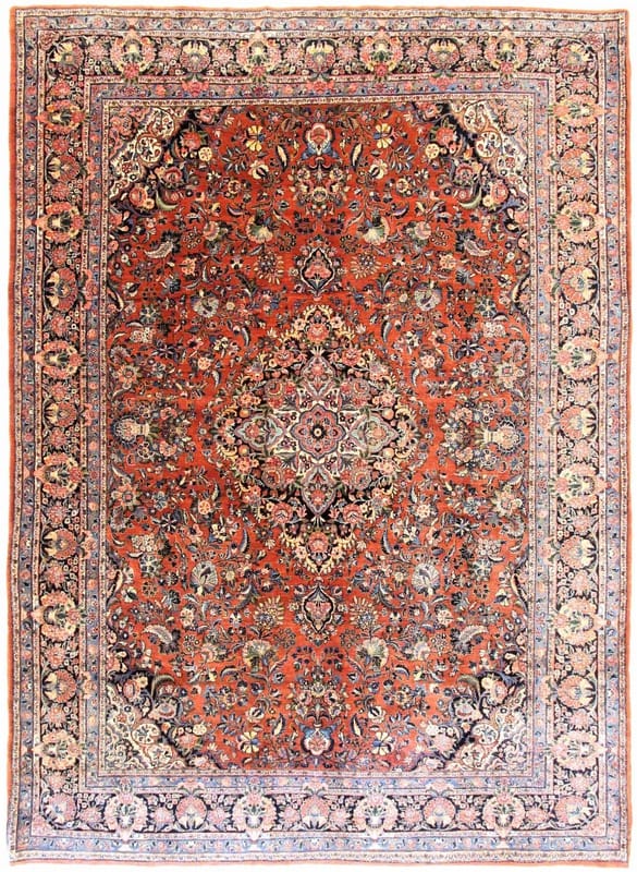 Sarough Antik Teppich 380x310 - Image 1