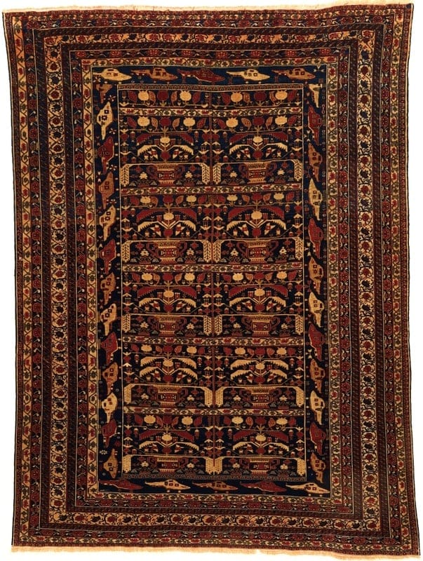 Antique Afgan Carpet 273x197 - Image 1