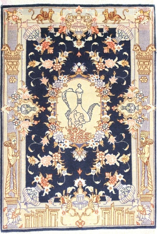 Tabriz 50 Raj Carpet 86x50 - Image 1