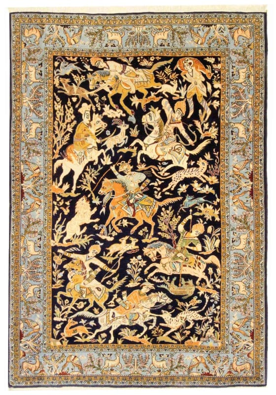 Ghom Teppich 200x140 - Image 1