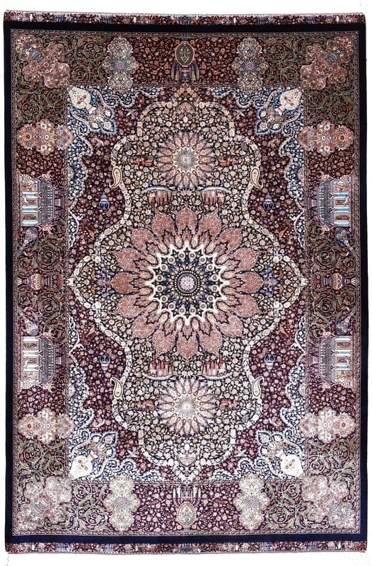 Qom Dising Carpet  225x150 - Image 1