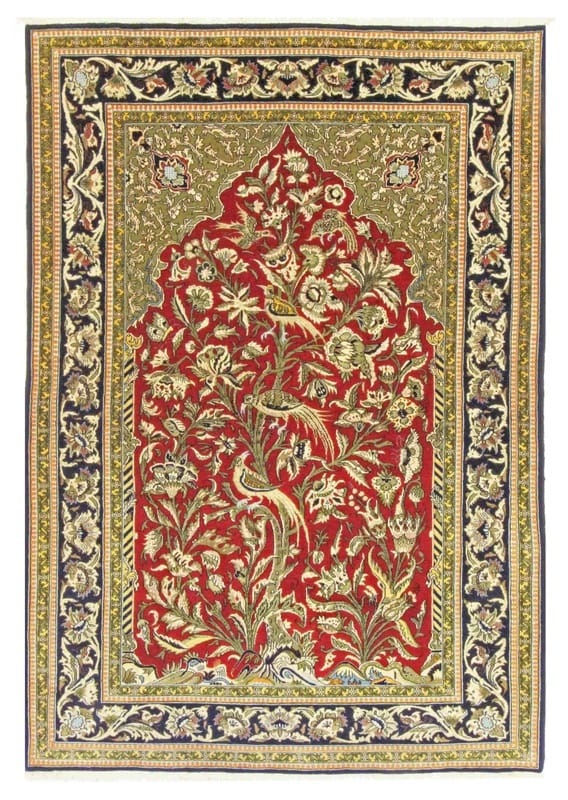 Ghom Teppich 202x140 - Image 1