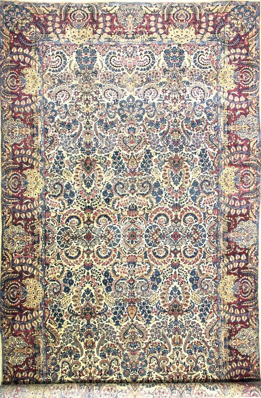 Kerman Antik Teppich 545x298 - Image 1