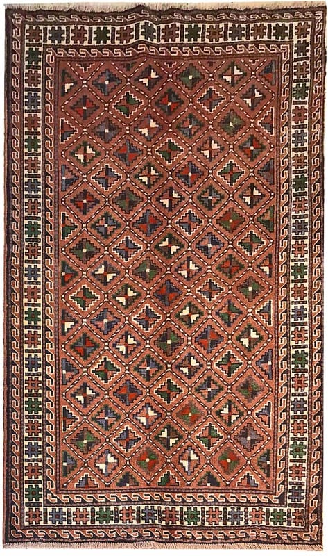 Kurdi Teppich 202x123 - Image 1