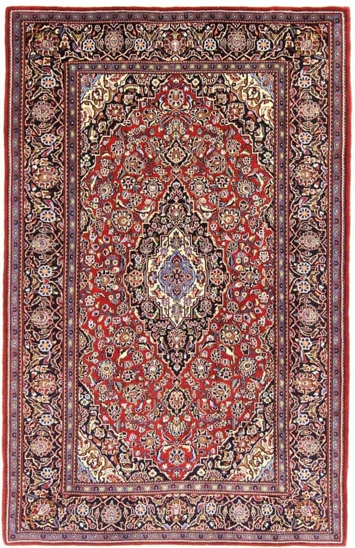 Keshan Carpet 215x137 - Image 1