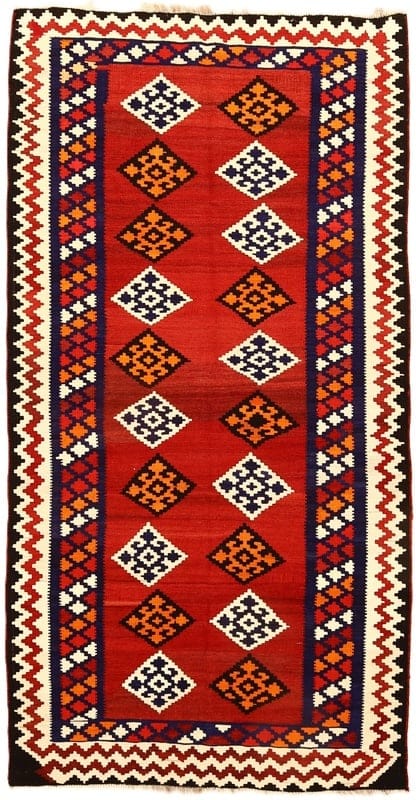 Kelim Fars Teppich 273x140 - Image 1