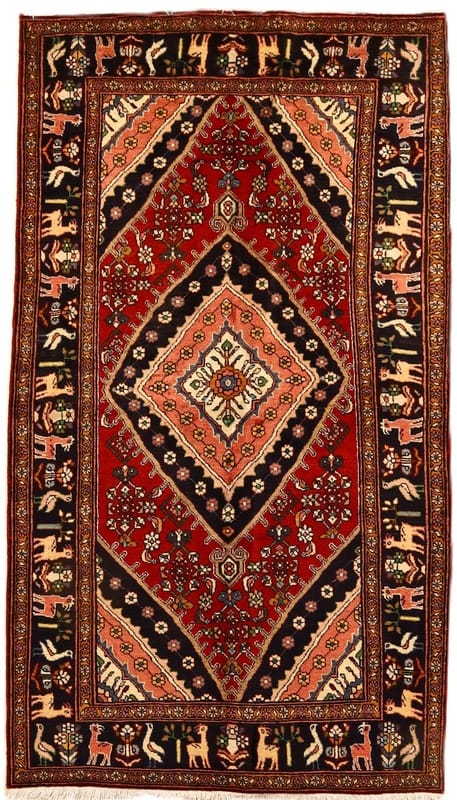 Antike  Bidjar Teppich  225x128 - Image 1