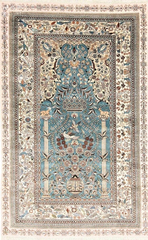 Hereke Seide 122x77 - Image 1