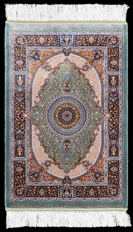 Ghom Dahlia Teppich  90x60 - Image 1
