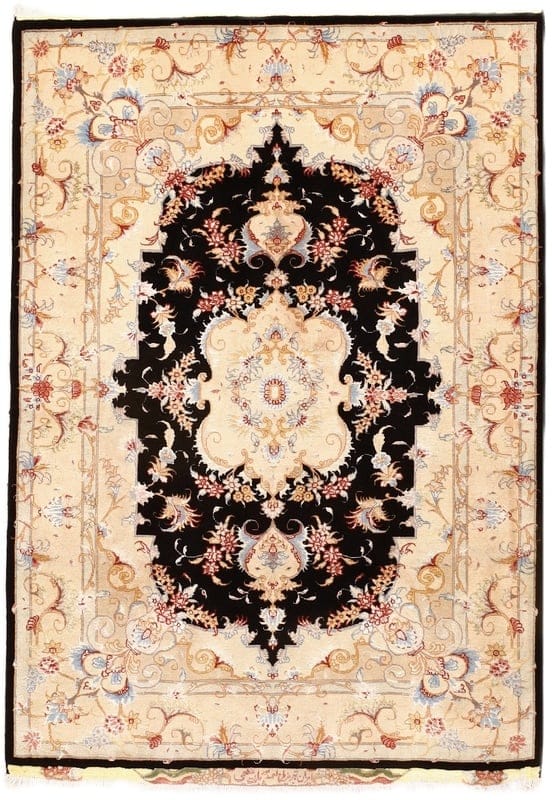 Tabriz 50 Raj Carpet  145x101 - Image 1