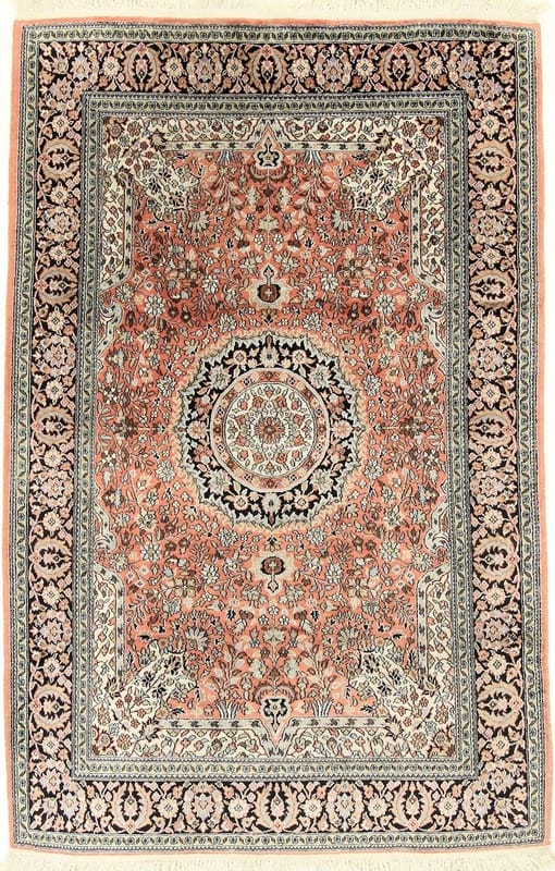Kashmir Seide Teppich 190x125 - Image 1
