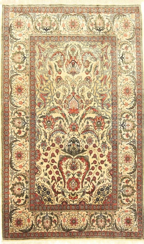 Hereke Seide Teppich 120x75 - Image 1