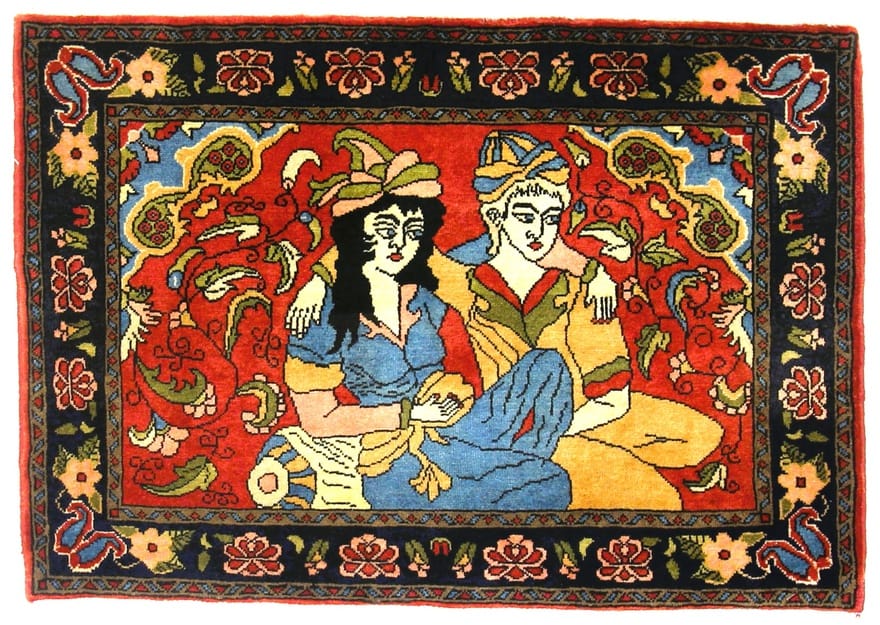Sarough Teppich 99x69 - Image 1