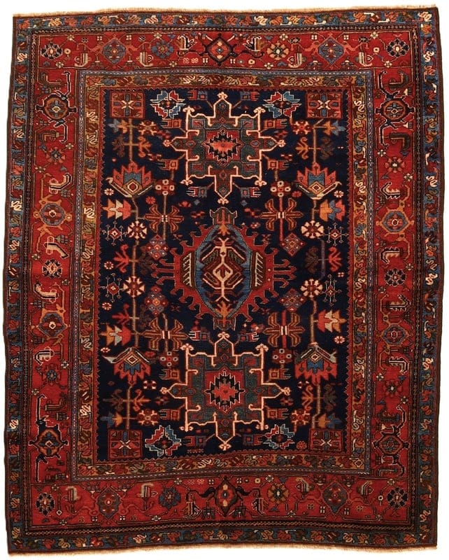 Antique Heriz Teppich 190x160 - Image 1