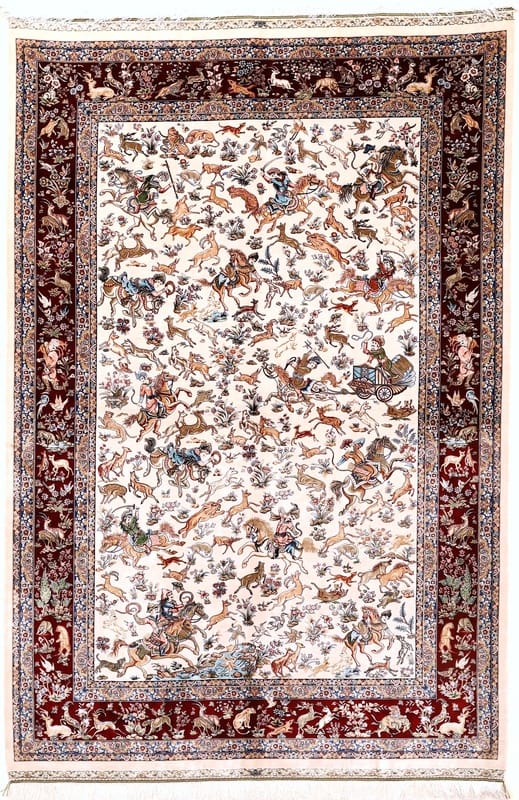 Qom Dising Carpet  225x135 - Image 1