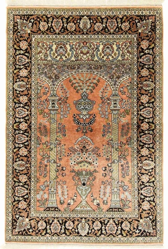 China Seide Teppich 138x92 - Image 1