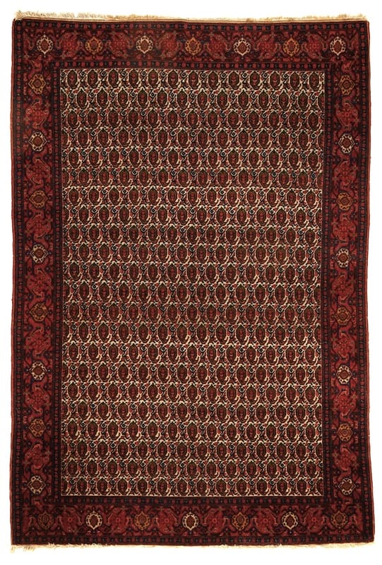 Senneh Antike Teppich 205x140 - Image 1