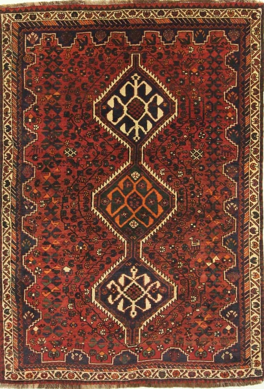 Ghashgahi Carpet 222x155 - Image 1