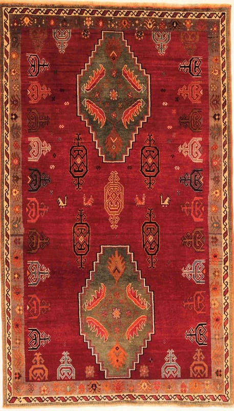 Ghashghai Carpet 212x124 - Image 1