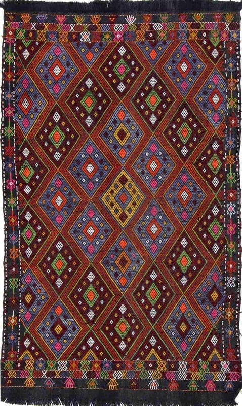 Kelim Azeri Teppich 145x85 - Image 1