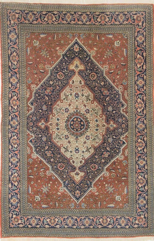 Ghom Antik Carpet 208x143 - Image 1