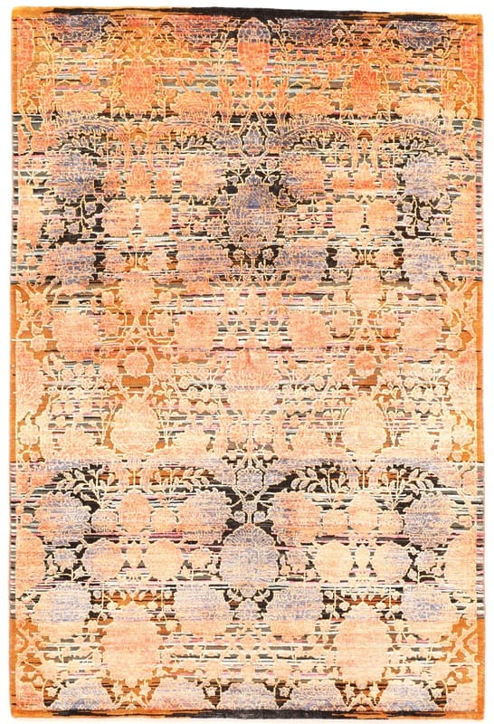 Modern Designer Lotus Teppich 199x133 - Image 1