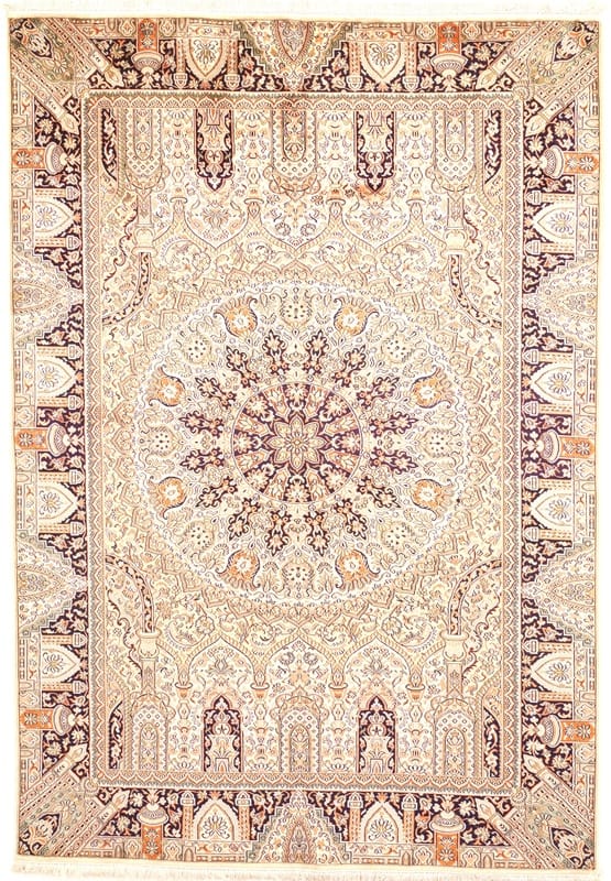 Kashmir Seide Teppich 266x185 - Image 1