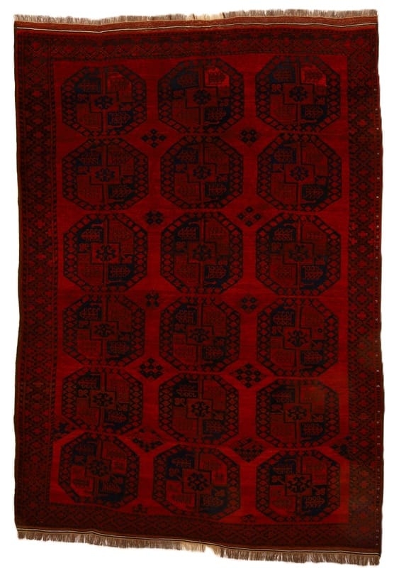 Afghan Antike Teppich 297x215 - Image 1