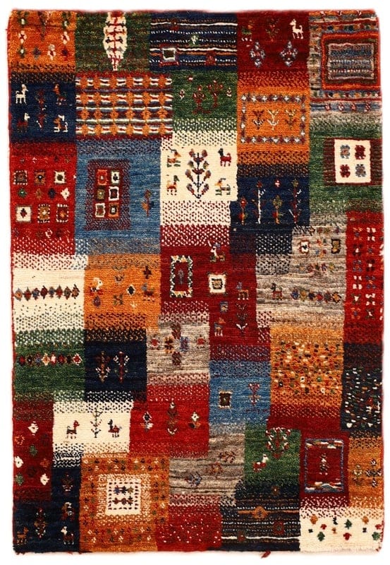 Gabbeh Carpet 91x62 - Image 1