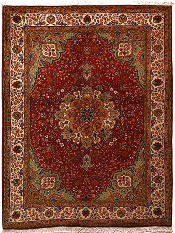 Tabriz Carpet 195x147 - Image 1