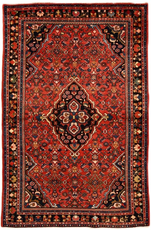 Hosenabad Antike Teppich 200x127 - Image 1