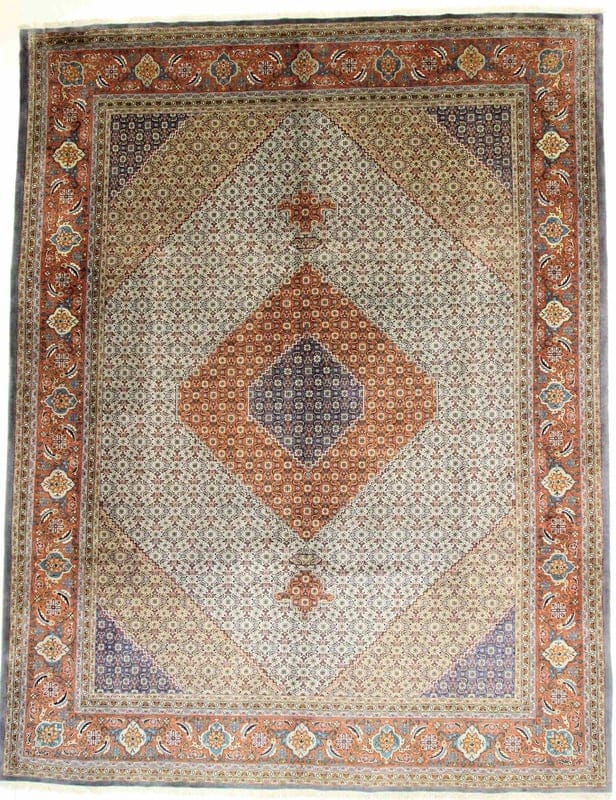 Tabriz Mahi 40 Raj Antique 400x312 - Image 1