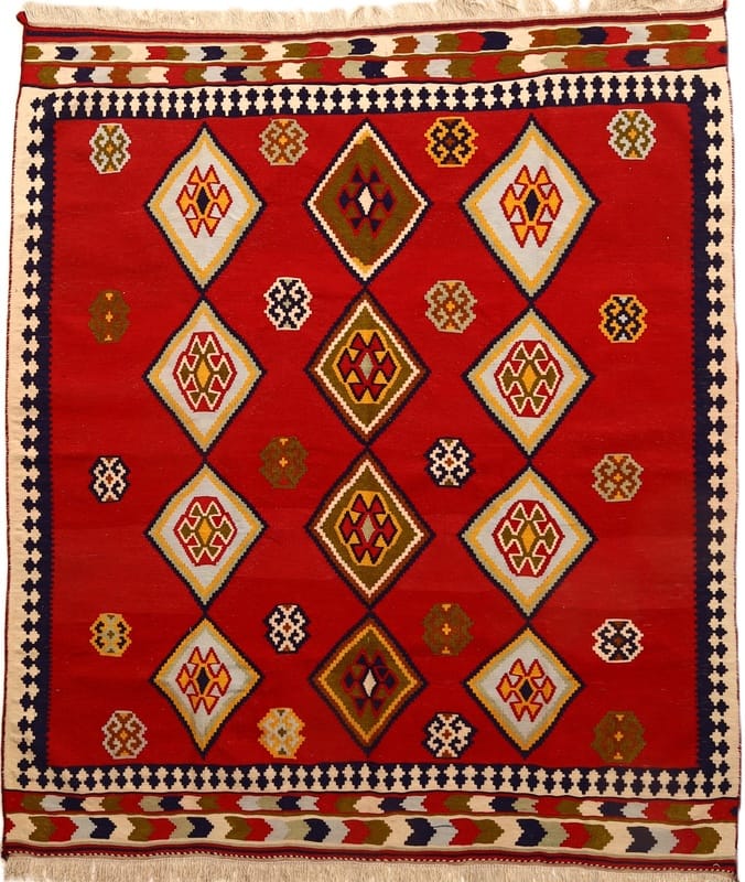 Kilim Carpet 228x200 - Image 1