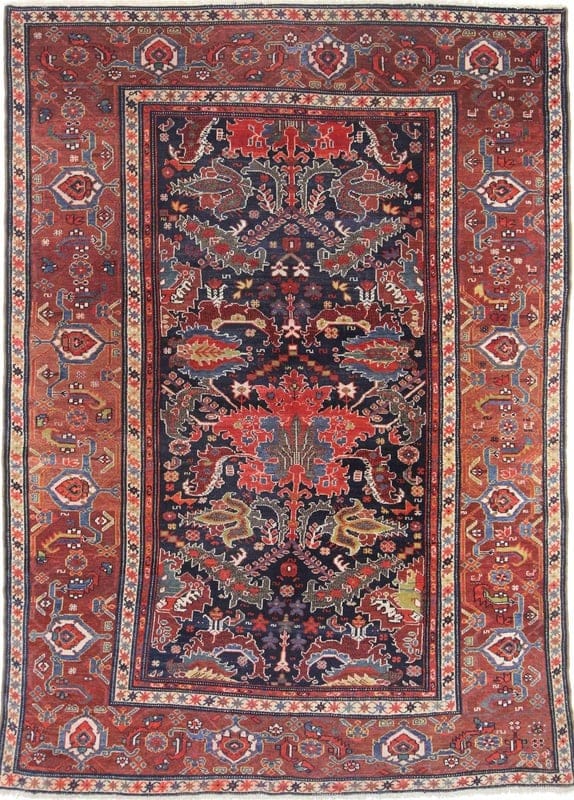 Heriz Antik Teppich  227x162 - Image 1