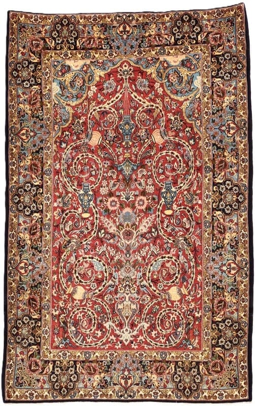 Isfehan Carpet 175x102 - Image 1