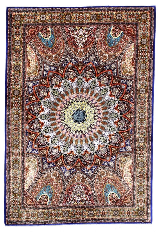 Qom Carpet 120x80 - Image 1