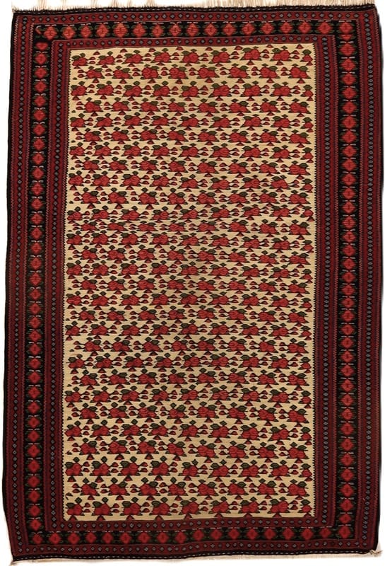Kilim Seneh Carpet  166x115 - Image 1