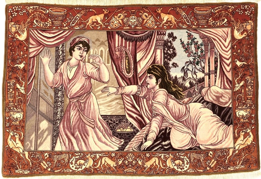 Tabriz50Raj Teppich 150x100 - Image 1