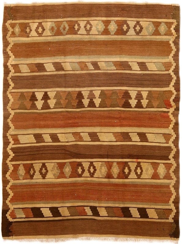 Kelim  Fars Teppich  166x126 - Image 1